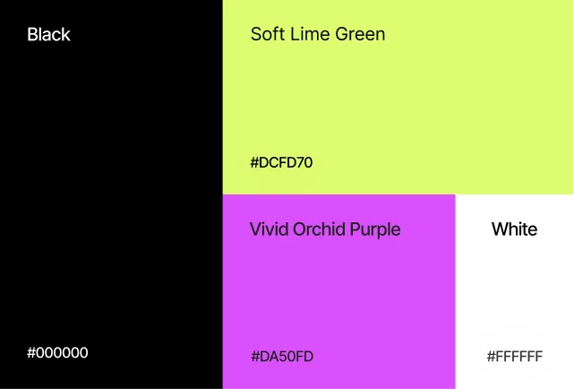 Aerobreathe brand colour palette used across the digital experience